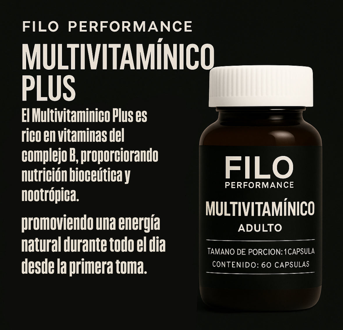 Multivitamínico FILO Performance